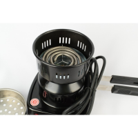 Електроплита YAHYA V2 (чорна) Електроплита YAHYA V2 (чорна)