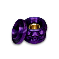 Колпак латунный с чехлом "Черепа"