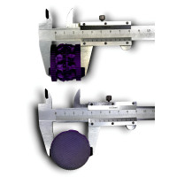 Колпак латунный с чехлом "Черепа"