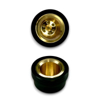 Колпак латунный с чехлом "Черепа"