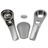 Трубка металева "Spoon" з магнітом