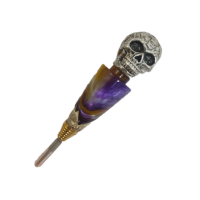 Дирокол для фольги Garden череп (сріблястий)