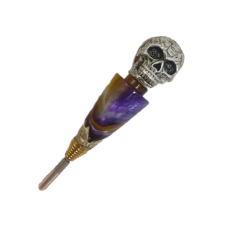 Дырокол для фольги Garden череп (серебряный)