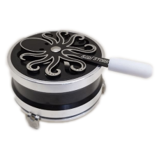 Калауд для кальяна Garden Red Stork осьминог (серебристо-черный)