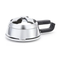 Калауд для кальяну Kaloud Lotus з двома ручками сріблястий