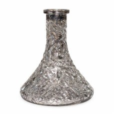 Колба для кальяну 2х2 Crystal №11 (тёмно-прозрачная)