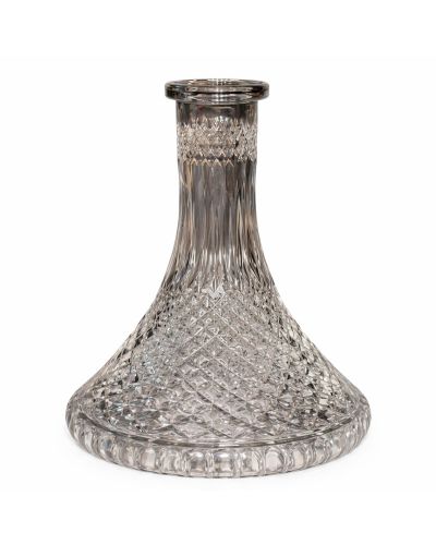 Колба для кальяну 2х2 Crystal №13 (темно-прозора)