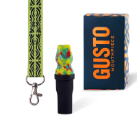 Мундштук для кальяна персональный GUSTO Colour Green (зеленый)