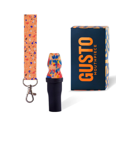 Мундштук для кальяна персональный GUSTO Colour Peach (персиковый)