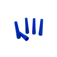 Мундштуки для кальяна одноразовые 2х2 XXL (синие) 100шт