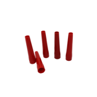 Мундштуки для кальяну одноразові 2х2 XXL (червоні) 100шт