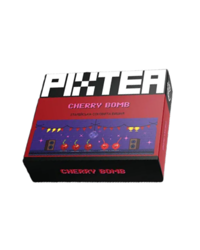 Беcтабачная смесь PixTea Cherry Bomb (Сочная вишня) 50г