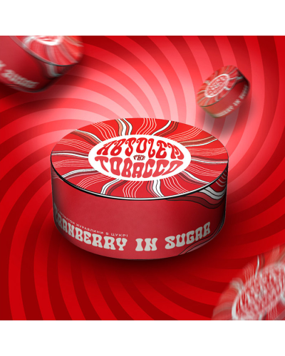 Табак для Кальяну Absolem 100 гр Cranberry in sugar (Журавлина в цукровій пудрі)
