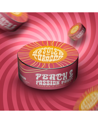 Табак для Кальяна Absolem 100 гр Peach passion fruit (Персик, Маракуя)