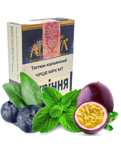 Табак для кальяна ADALYA ЧРЦЯ МРК МТ 50гр (Черника Маракуйя Мята)