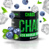 Тютюн для Кальяну CHAOS 100 гр XoXo (Чорниця М'ята)