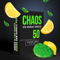 Тютюн для Кальяну CHAOS 50 гр Cactus Lemon (Кактус Лимон)