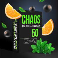Тютюн для Кальяну CHAOS 50 гр Foreplay (Апельсин Смородина М'ята)