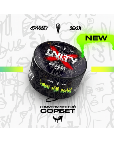 Табак Unity Urban Lemon Mint Sorbet (Лимонно-мятный сорбет, 40 г)