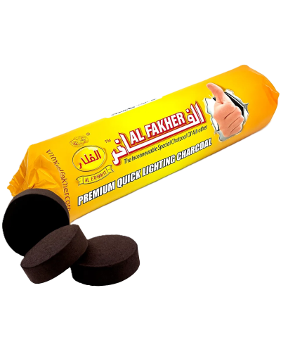 Вугілля самозаймаюче Al Fakher 10 шт (33мм)