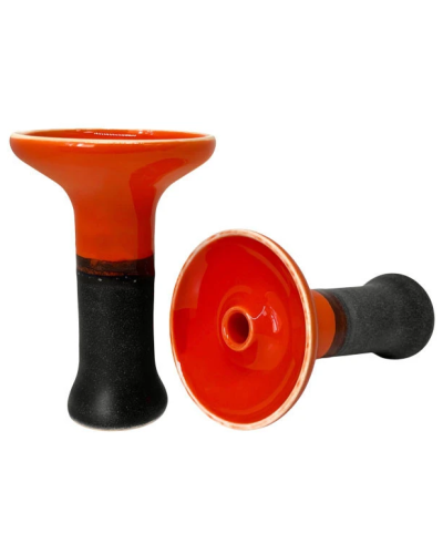 Чаша для кальяну 2x2 Medium Orange Graphite (помаранчева глянцева)