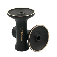 Чаша для кальяну 2x2 Medium Black Matt Black (чорна матова)