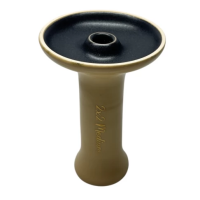 Чаша для кальяна 2x2 Medium Black Milk (Черная матовая)