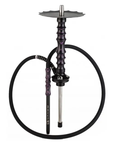 Шахта для кальяна Gramm ECO minі (черная с фиолетовым)