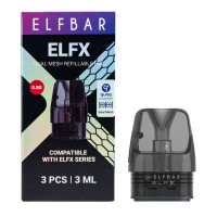 Сменный картридж Elf Bar ELFX Dual Mesh 0.8 Ом 3 мл