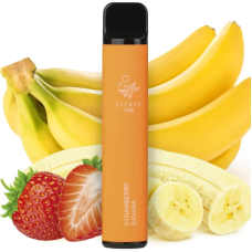Одноразка ELF BAR 1500 "Strawberry Banana" со вкусом клубника банан