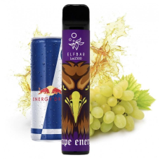 Одноразка ELF BAR LUX 1500 "Grape energy" со вкусом виноградного энергетика