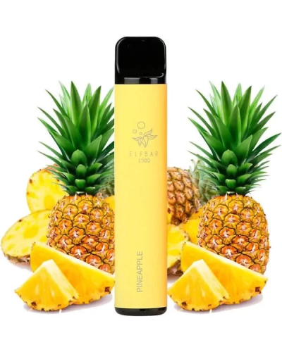 Одноразка ELF BAR 1500 "Pineapple" зі смаком ананасу