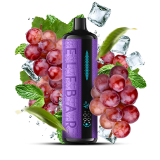 Одноразка Elf Bar E-Shisha 12000 "Grape Mint" со вкусом винограда и мяты