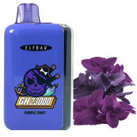 Одноразка ELF BAR GH 23000 "Purple Mint" со вкусом фиолетовая мята