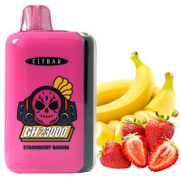 Одноразка ELF BAR GH 23000 "Strawberry Banana" со вкусом клубника банан