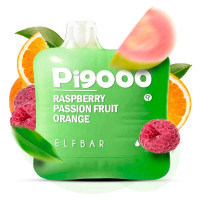 Одноразка ELF BAR Pi 9000 затяжек "Raspberry Passion Fruit Orange" со вкусом малина маракуйя апельсин