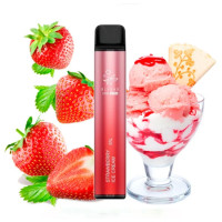 Одноразка ELF BAR 1500 Ultra "Strawberry Ice Cream" со вкусом клубниное мороженое