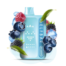 Одноразка ELF BAR BC 45000 "Blue razz ice" со вкусом голубая малина лед