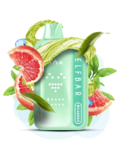 Одноразка ELF BAR BC 45000 "Grapefruit Green Tea" со вкусом грейпфрут и зеленый чай
