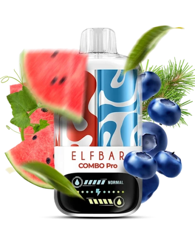 Одноразка Elf Bar Combo Pro 30000 "Watermelon Ice-Blueberry"