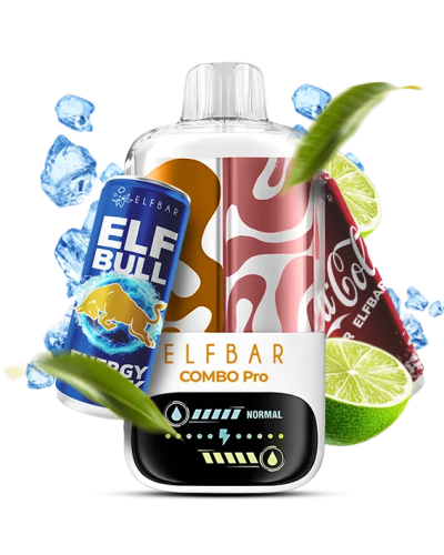 Одноразка Elf Bar Combo Pro 30000 "Elfbull-Lime Cola"