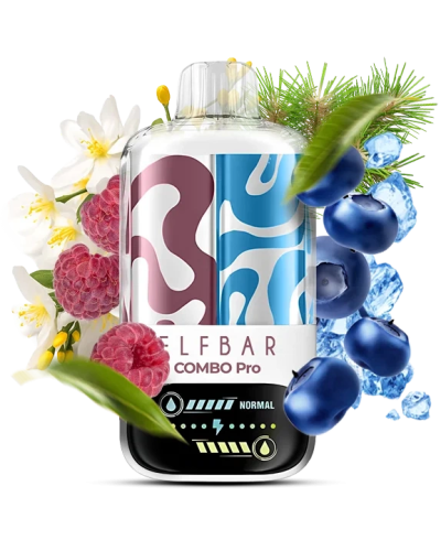 Одноразка Elf Bar Combo Pro 30000 "Jasmine Raspberry-Blueberry Ice"