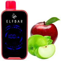 Одноразка ELF BAR FS 18000 затяжок "Double Apple" зі смаком подвійного яблука