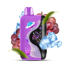 Одноразка ELF BAR GH 33000 PRO "Grape Ice" со вкусом виноград лед