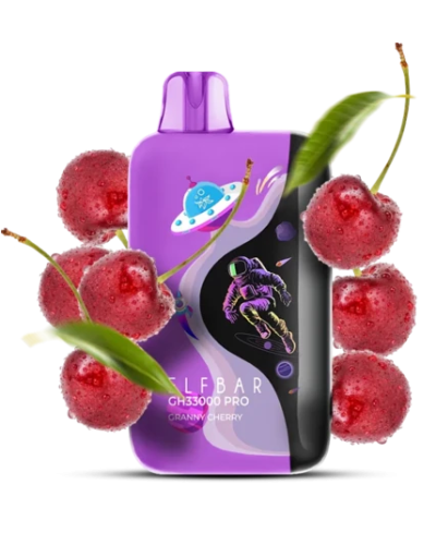 Одноразка ELF BAR GH 33000 PRO "Granny Cherry" зі смаком вишні