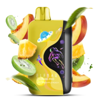 Одноразка ELF BAR GH 33000 PRO "Kiwi Pineapple Peach" зі смаком ківі ананаса та персика