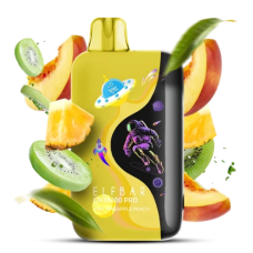 Одноразка ELF BAR GH 33000 PRO "Kiwi Pineapple Peach" зі смаком ківі ананаса та персика