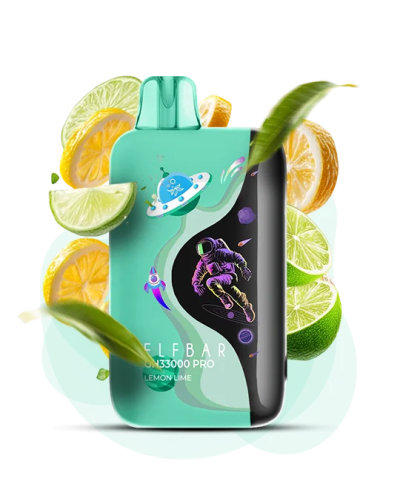 Одноразка ELF BAR GH 33000 PRO "Lemon Lime" со вкусом лимон лайм