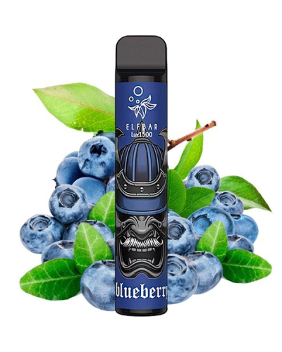 Одноразка ELF BAR LUX 1500 "Blueberry" со вкусом голубики