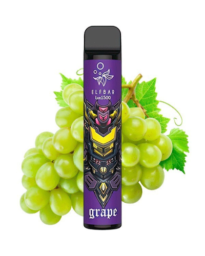 Одноразка ELF BAR LUX 1500 "Grape" со вкусом винограда